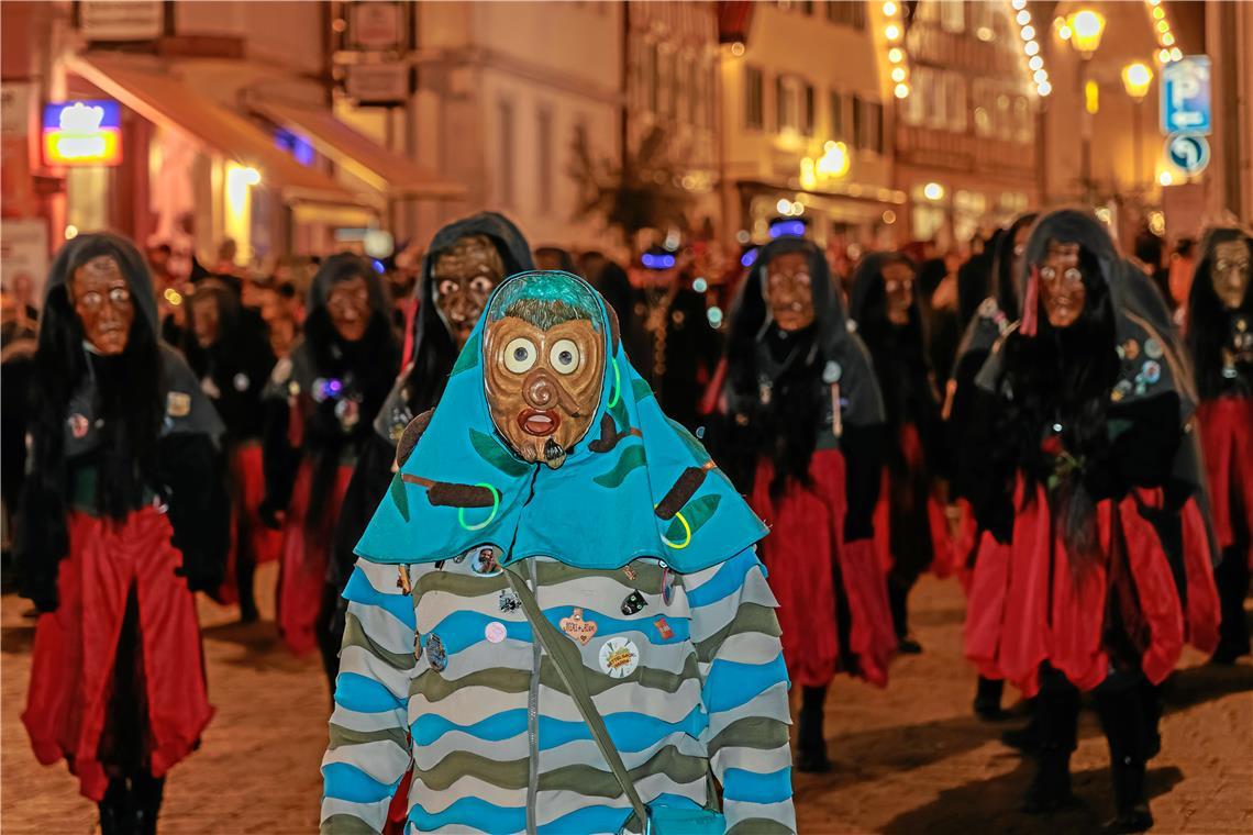 Nachtumzug 2026 der Murreder Henderwäldler in Murrhardt.