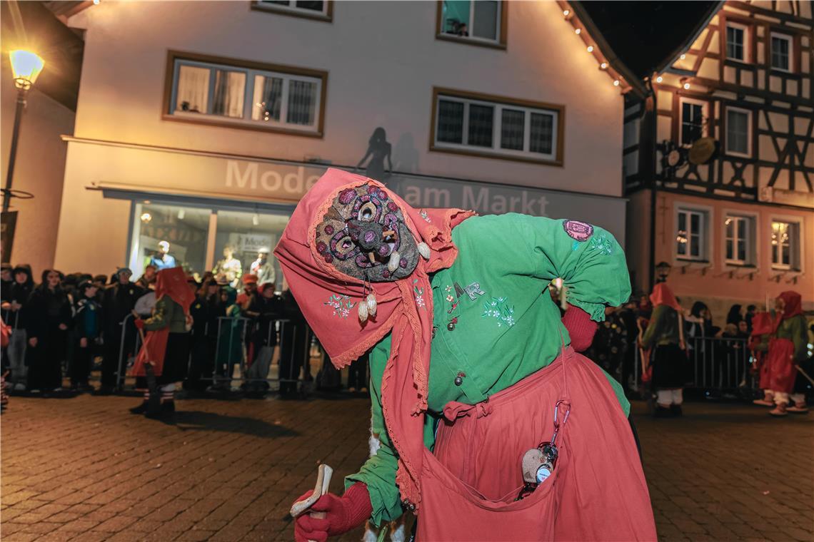 Nachtumzug 2026 der Murreder Henderwäldler in Murrhardt.