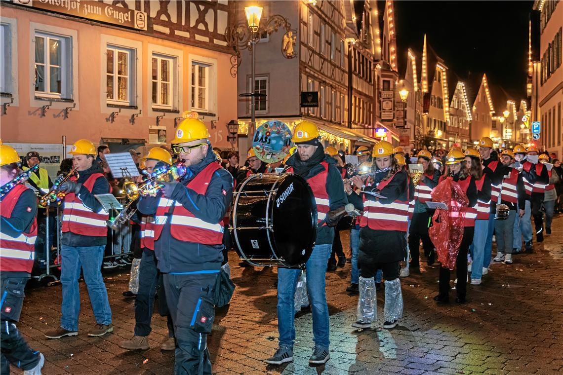 Nachtumzug 2026 der Murreder Henderwäldler in Murrhardt.