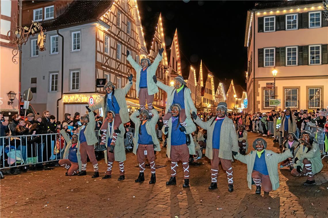 Nachtumzug 2026 der Murreder Henderwäldler in Murrhardt.