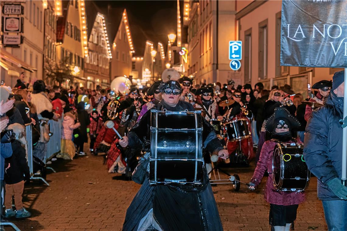 Nachtumzug 2026 der Murreder Henderwäldler in Murrhardt.