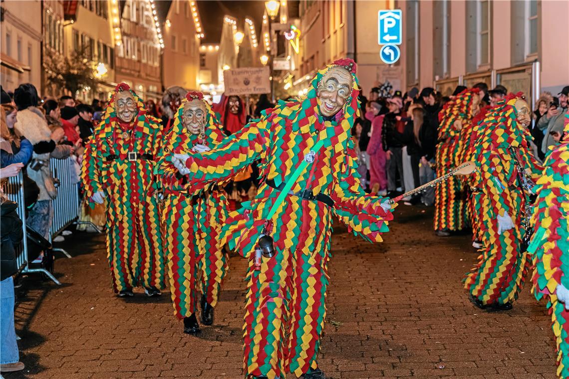 Nachtumzug 2026 der Murreder Henderwäldler in Murrhardt.