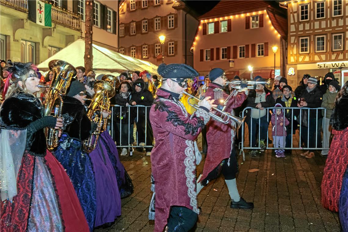 Nachtumzug 2026 der Murreder Henderwäldler in Murrhardt.