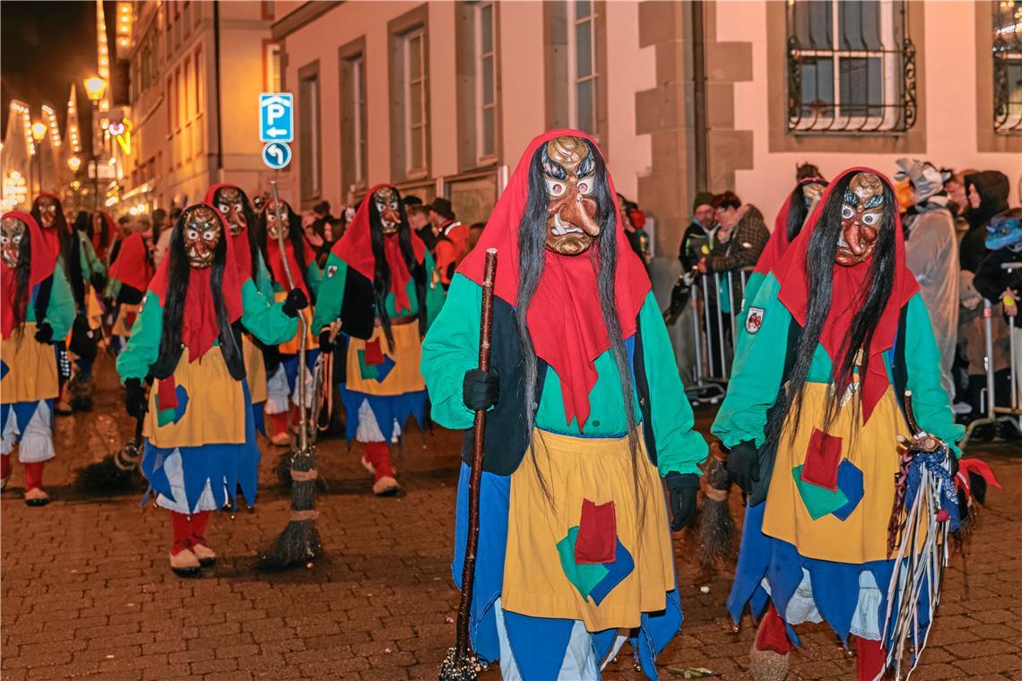Nachtumzug 2026 der Murreder Henderwäldler in Murrhardt.