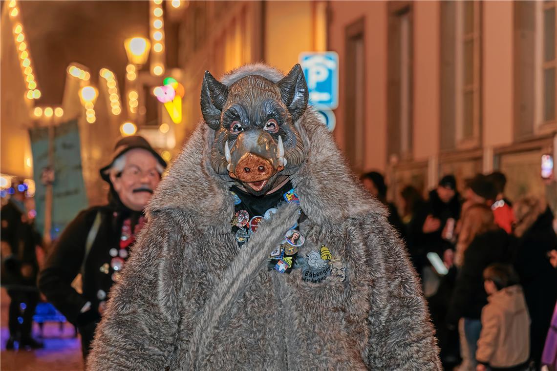Nachtumzug 2026 der Murreder Henderwäldler in Murrhardt.