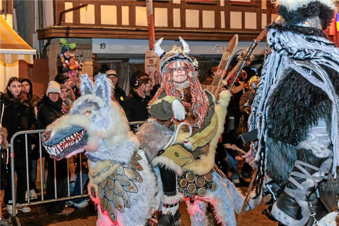 Nachtumzug 2026 der Murreder Henderwäldler in Murrhardt.