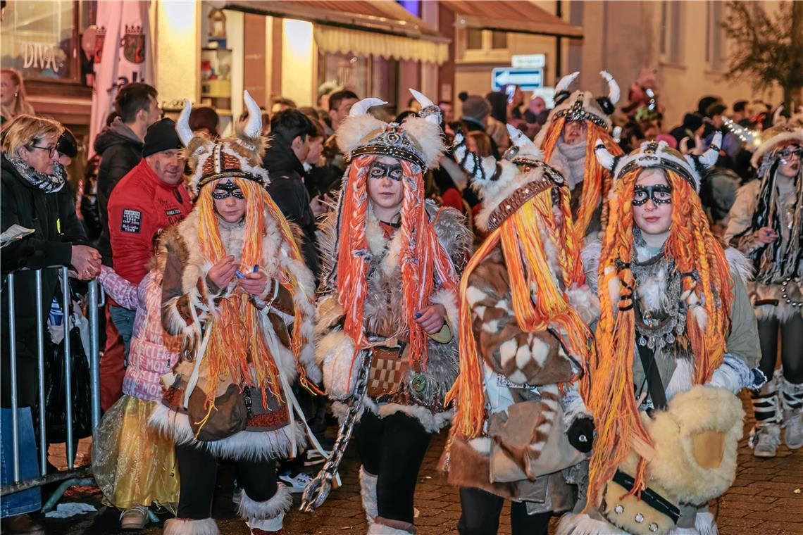 Nachtumzug 2026 der Murreder Henderwäldler in Murrhardt.