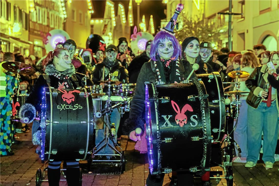 Nachtumzug 2026 der Murreder Henderwäldler in Murrhardt.