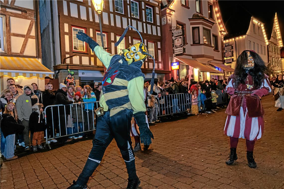 Nachtumzug 2026 der Murreder Henderwäldler in Murrhardt.