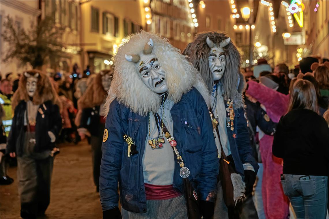 Nachtumzug 2026 der Murreder Henderwäldler in Murrhardt.