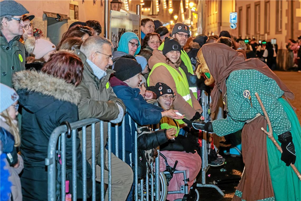 Nachtumzug 2026 der Murreder Henderwäldler in Murrhardt.