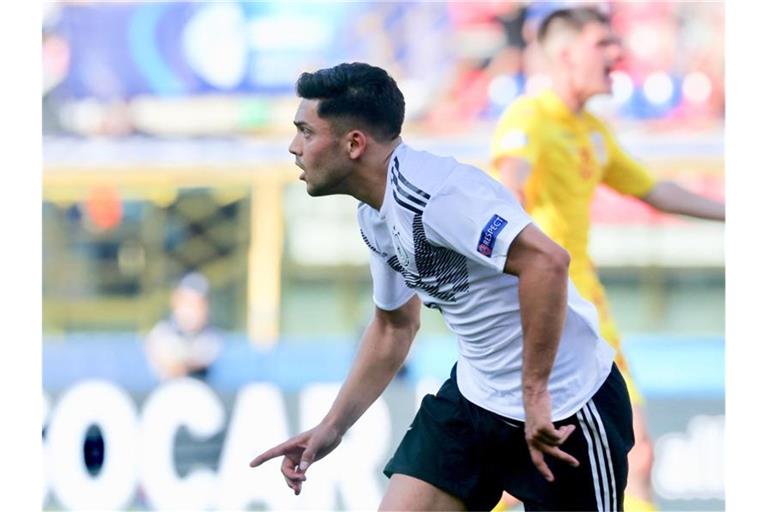 Nadiem Amiri erzielte zwei Treffer gegen Rumänien. Foto: Cezaro De Luca