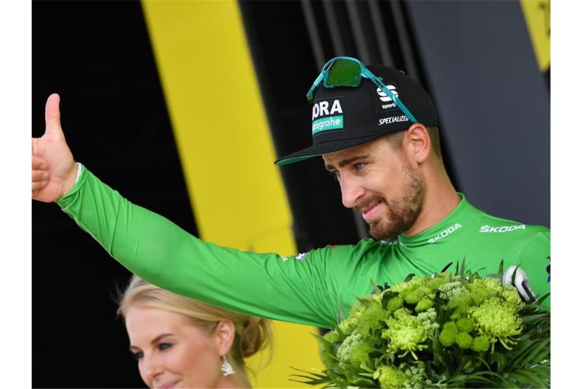 Nächster Etappensieg für Ewan - Greipel wieder klar geschlag Nähert sich immer mehr seinem sechsten Grünen Trikot: Peter Sagan. Foto: David Stockman/BELGA