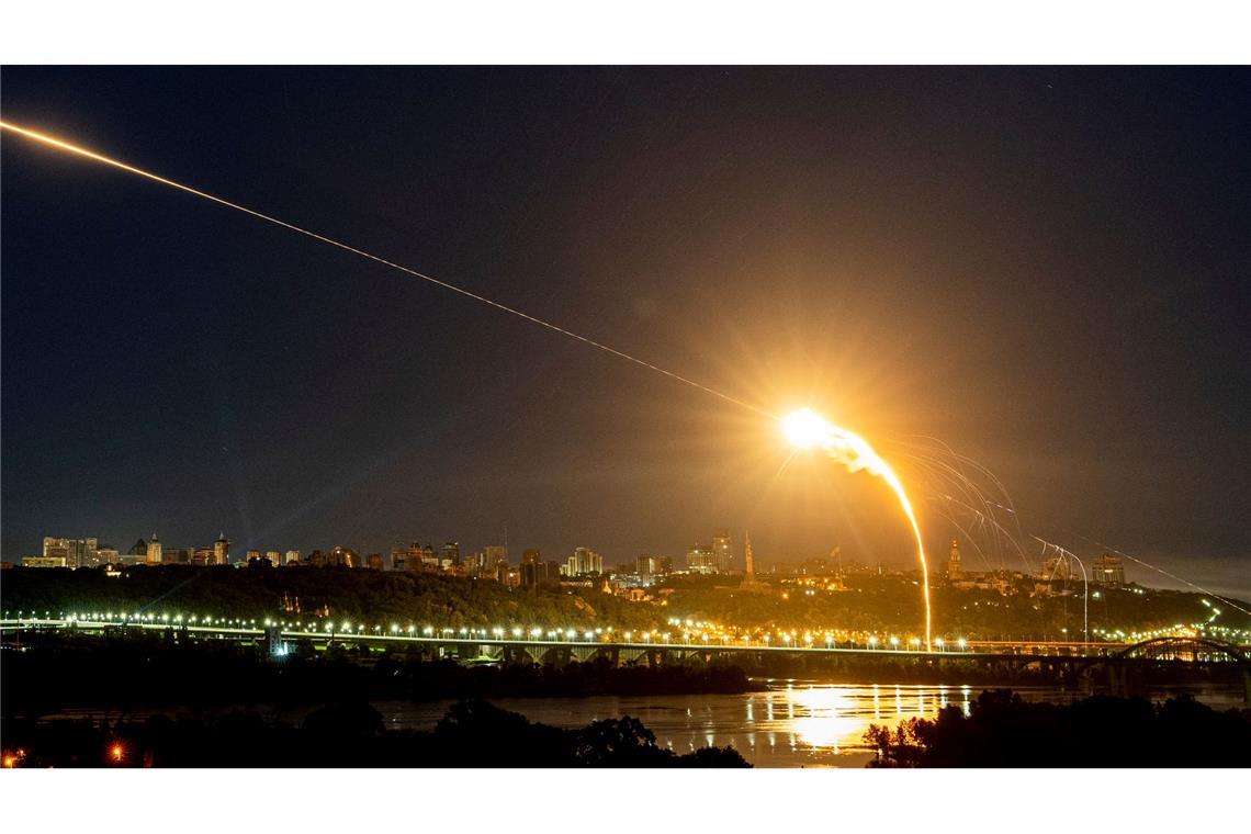 Russland startet neue Drohnenangriffe auf die Ukraine Nahezu täglich werden Ziele in der Ukraine mit russischen Kampfdrohnen angegriffen. (Archivbild)
