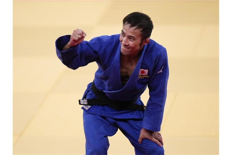 Naohisa Takato aus Japan gewann Judo-Gold. Foto: Jae C. Hong/AP/dpa