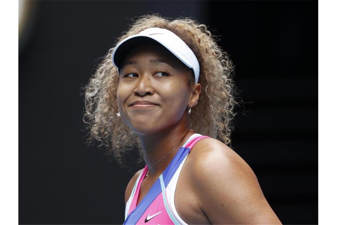 „Nicht perfekt“ - Zverev nach Matchball kurz verwirrt Naomi Osaka erreichte bei den Australian Open souverän die zweite Runde. Foto: Hamish Blair/AP/dpa