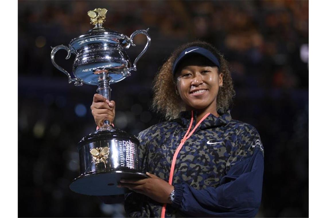Naomi Osaka gewann zum zweiten Mal die Australian Open. Foto: Andy Brownbill/AP/dpa