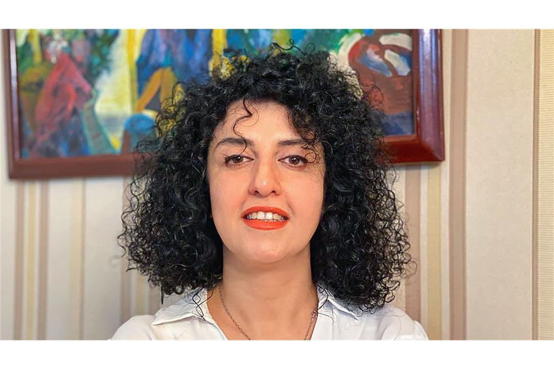 Narges Mohammadi war 2023 mit dem Friedensnobelpreis ausgezeichnet worden.