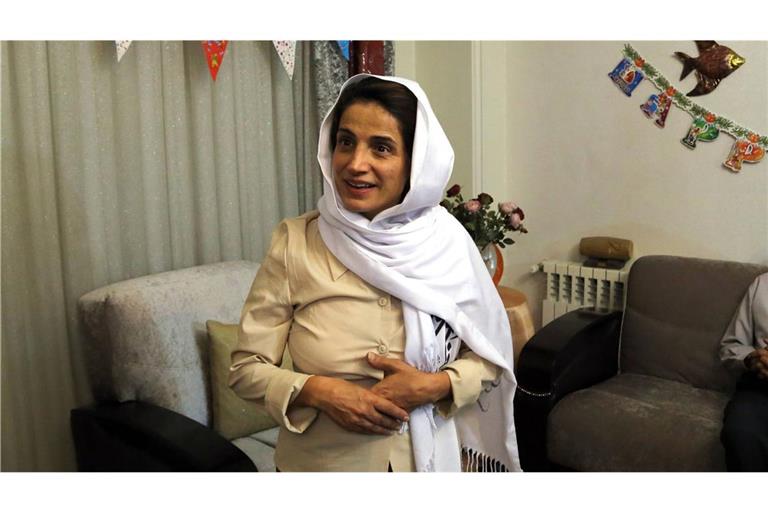 Nasrin Sotudeh ist nach Angaben ihrer Tochter verhaftet worden. (Archivblid aus dem Jahr 2013)