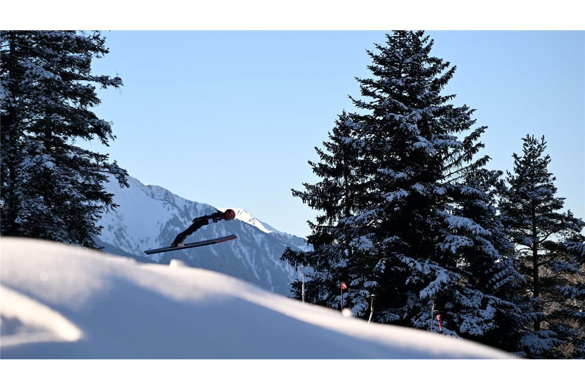 Nathalie Armbruster zeigt eine starke Leistung in Seefeld.