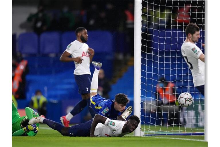 Nationalspieler Kai Havertz (M) brachte Chelsea beim Sieg gegen Tottenham in Führung. Foto: John Walton/PA Wire/dpa