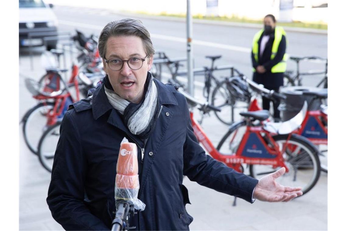 Scheuer: „So viel Geld wie nie zuvor“ für Fahrradverkehr „Natürlich haben wir Nachholbedarf“: Andreas Scheuer. Foto: Ulrich Perrey/dpa