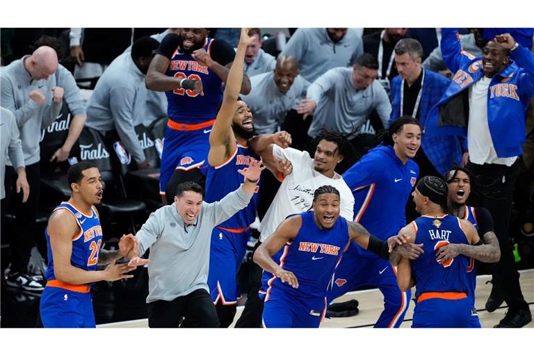 NBA-Finals: Knicks jubeln nach Sieg gegen Spurs