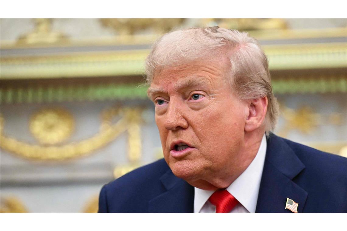 Trump fordert Hamas auf: Lasst alle noch lebenden Geiseln frei 