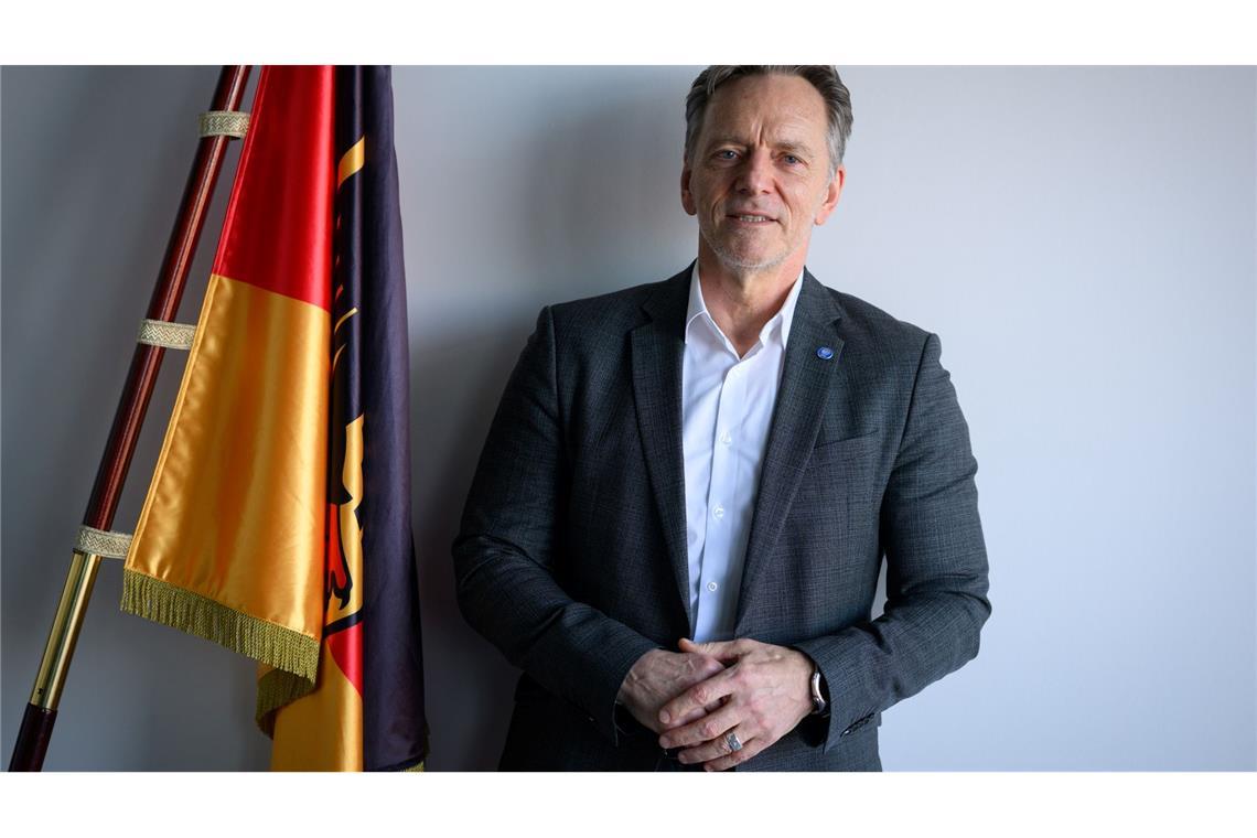 "Neben den Taten der sogenannten Vulkangruppen in Berlin und Brandenburg gibt es seit mehreren Jahren einen weiteren Schwerpunkt von Angriffen auf Infrastruktur im Großraum München", sagt der Präsident des Bundeskriminalamts (BKA), Holger Münch. (Archivfoto)