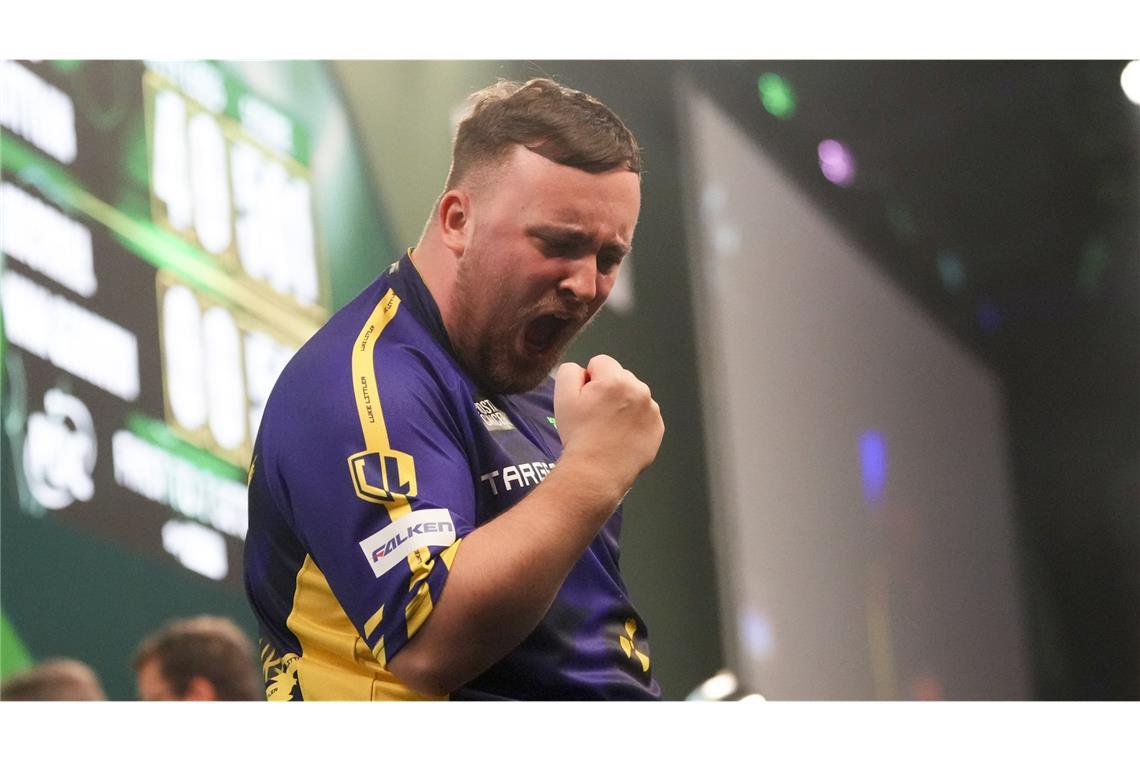 Luke Littler gewinnt mit 17 Jahren Darts-WM