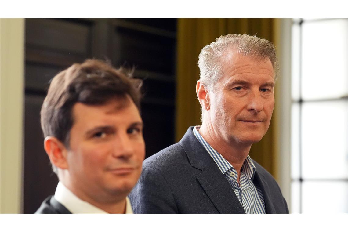 Christina Block will keine weiteren Fragen beantworten Nebenklagevertreter Philip von der Meden (l.) hatte eine ganze Reihe Fragen vorbereitet.