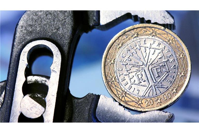 Nehmen Finanzspekulanten Frankreich in die Zange? (Symbolbild)