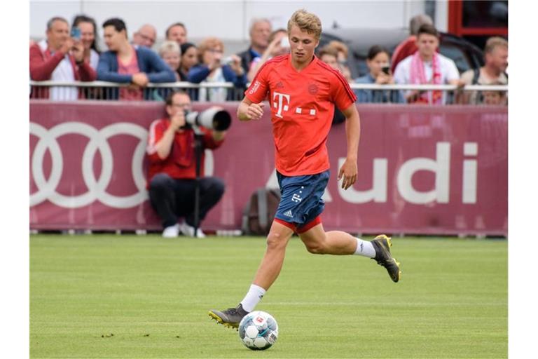 Neu beim FC Bayern: Fiete Arp. Foto: Matthias Balk