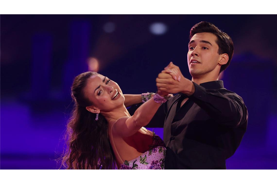 Neuer Dancing Sta: Diego Pooth mit seiner Tanzpartnerin Ekaterina Leonova.
