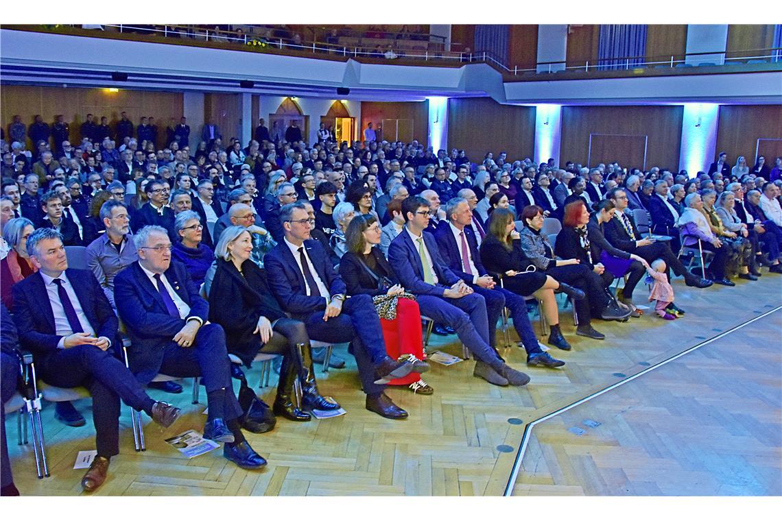 Neujahrsempfang der Stadt Backnang. 