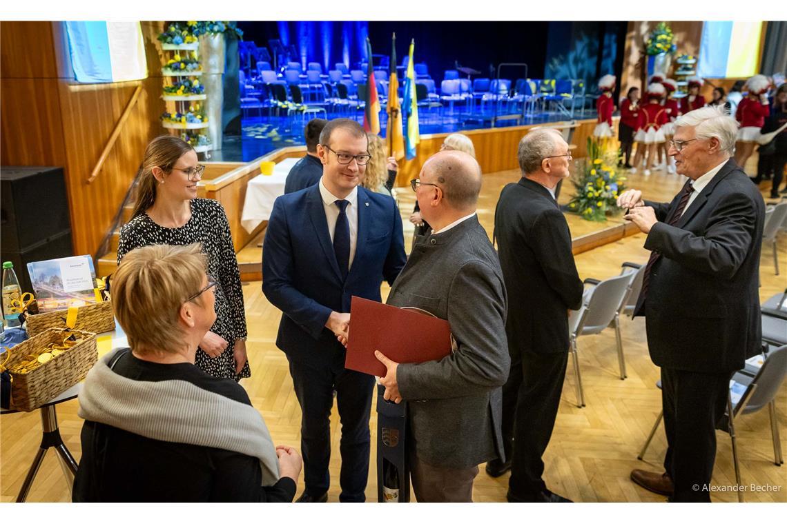 Neujahrsempfang der Stadt Backnang im Backnanger Bürgerhaus