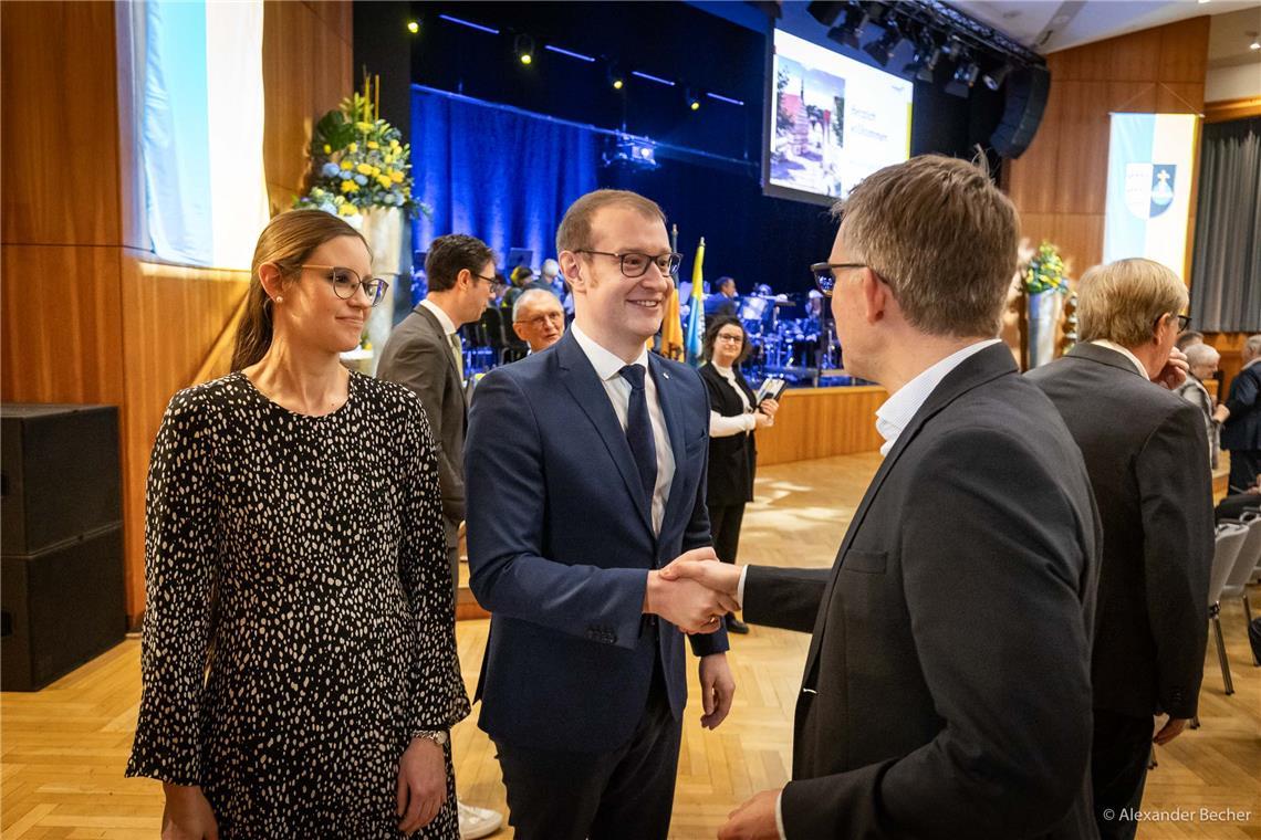 Neujahrsempfang der Stadt Backnang im Backnanger Bürgerhaus