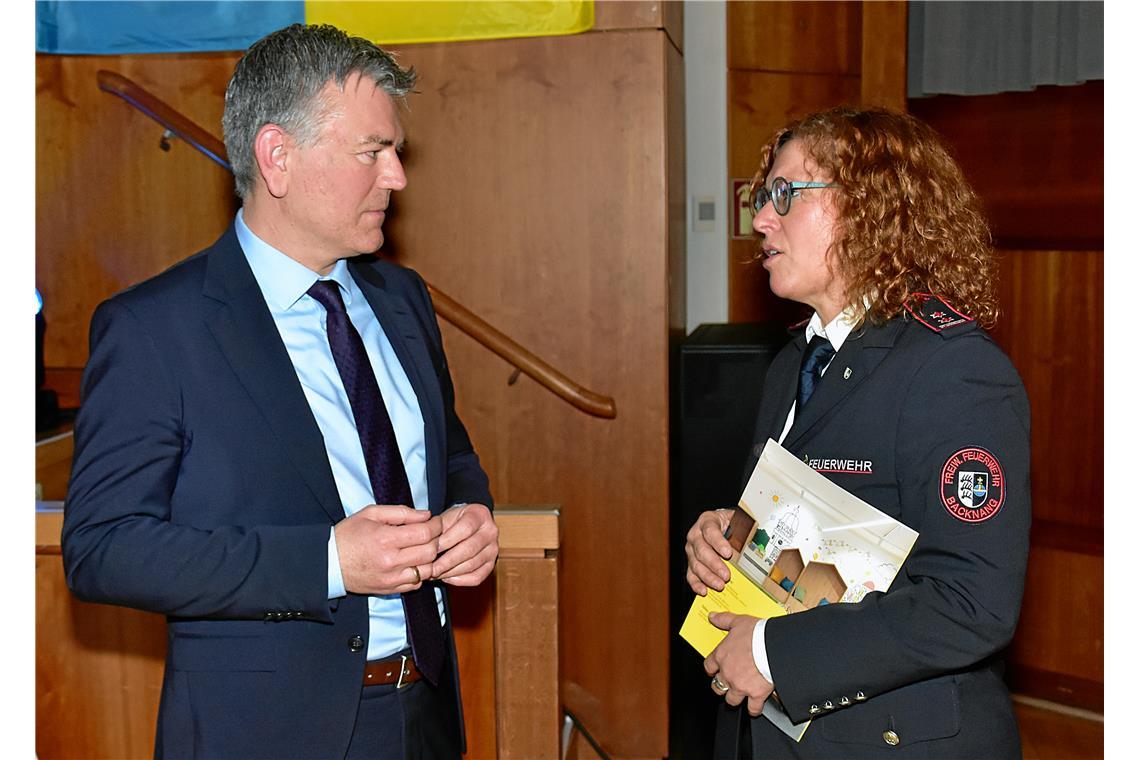 Neujahrsempfang der Stadt Backnang. SK