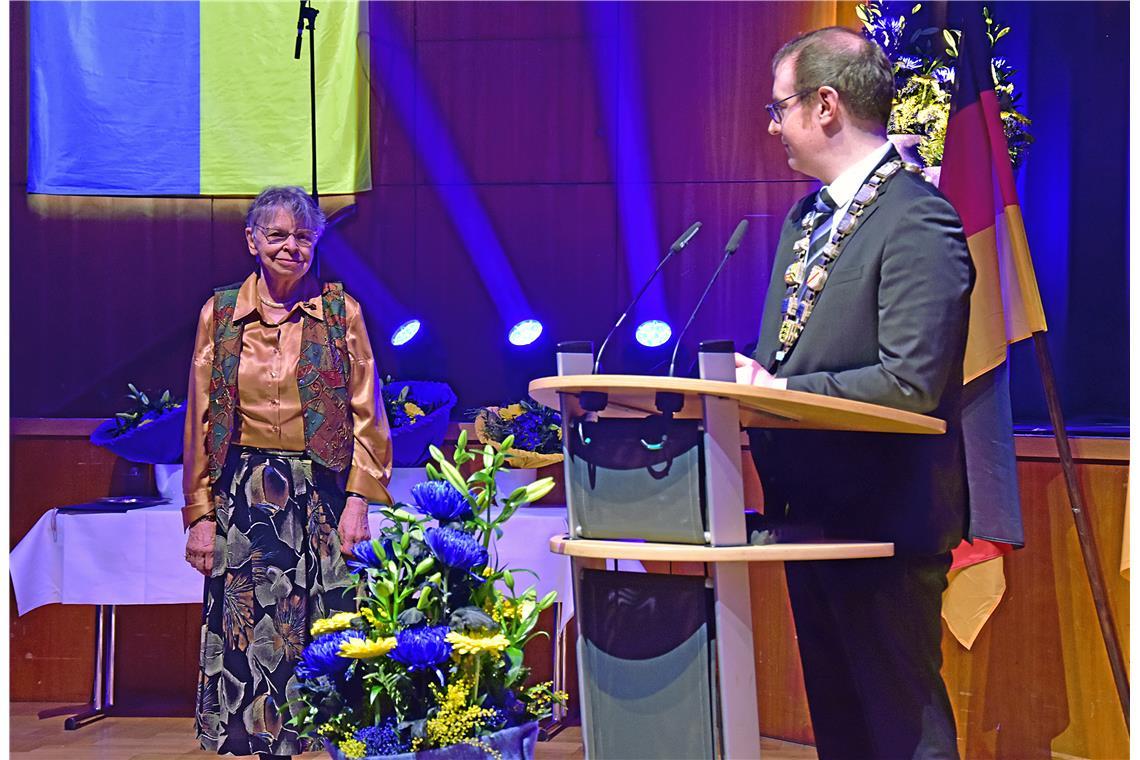 Neujahrsempfang der Stadt Backnang. SK