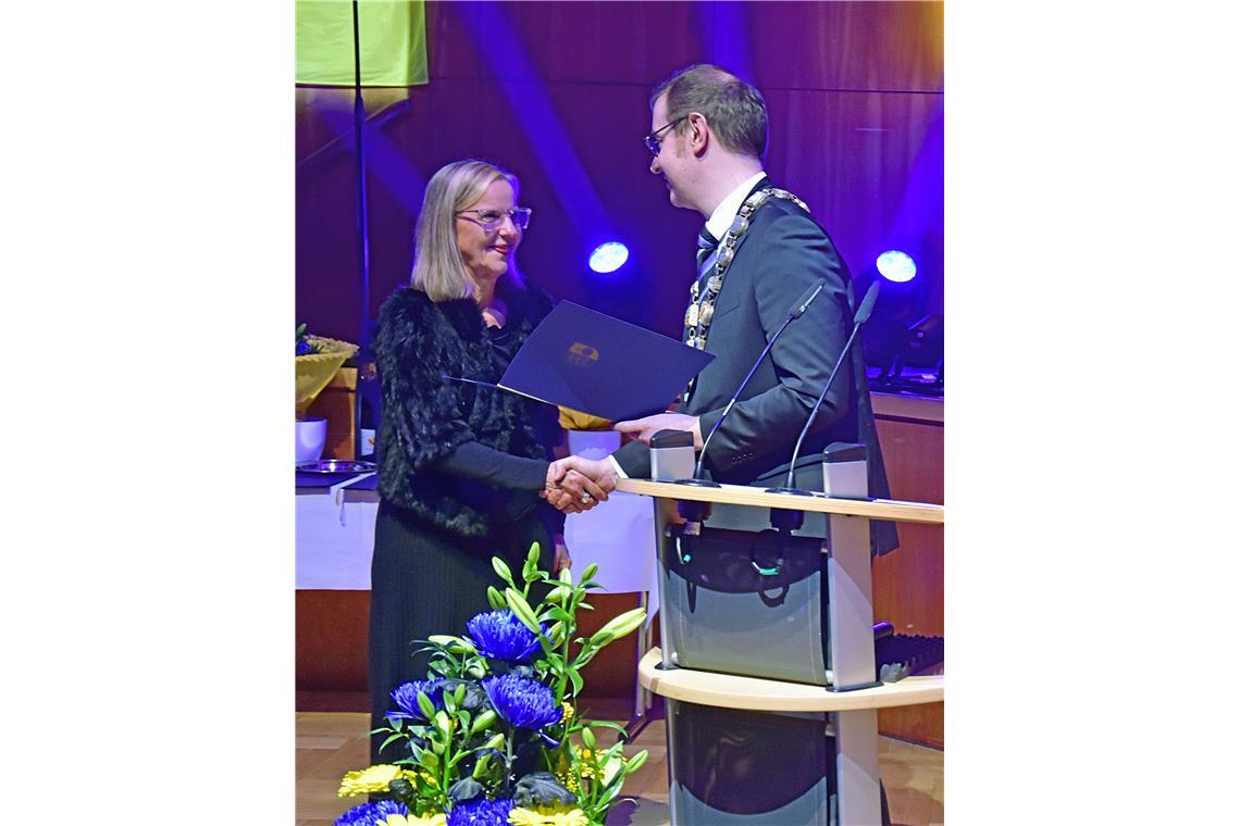 Neujahrsempfang der Stadt Backnang. SK