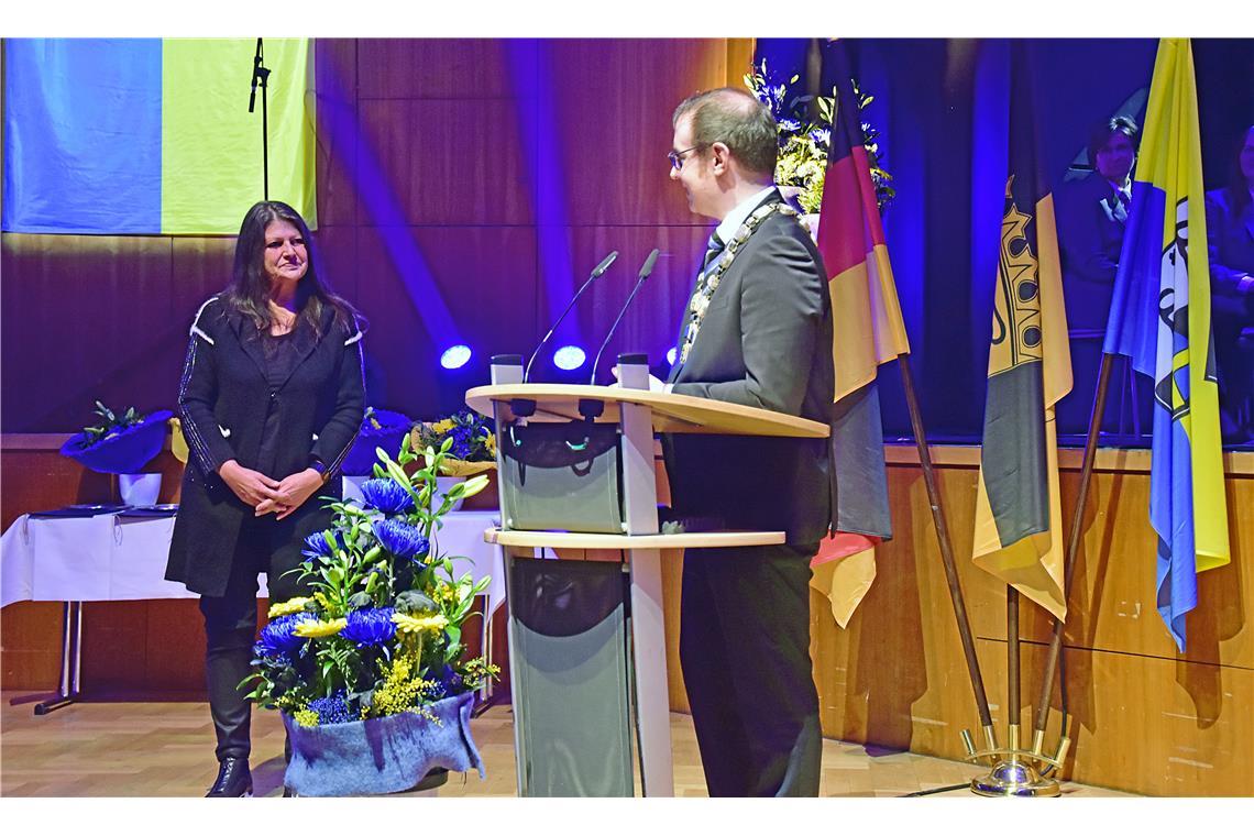 Neujahrsempfang der Stadt Backnang. SK