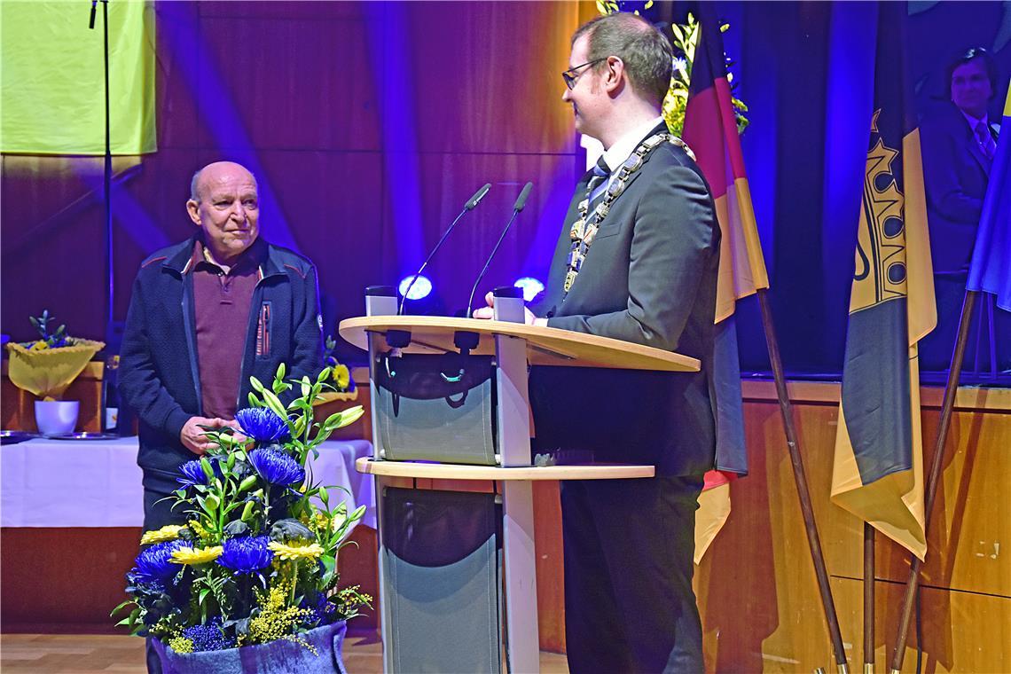 Neujahrsempfang der Stadt Backnang. SK