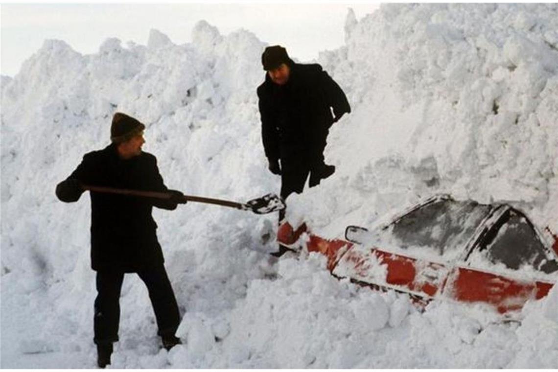 Neuschnee und kein Ende.