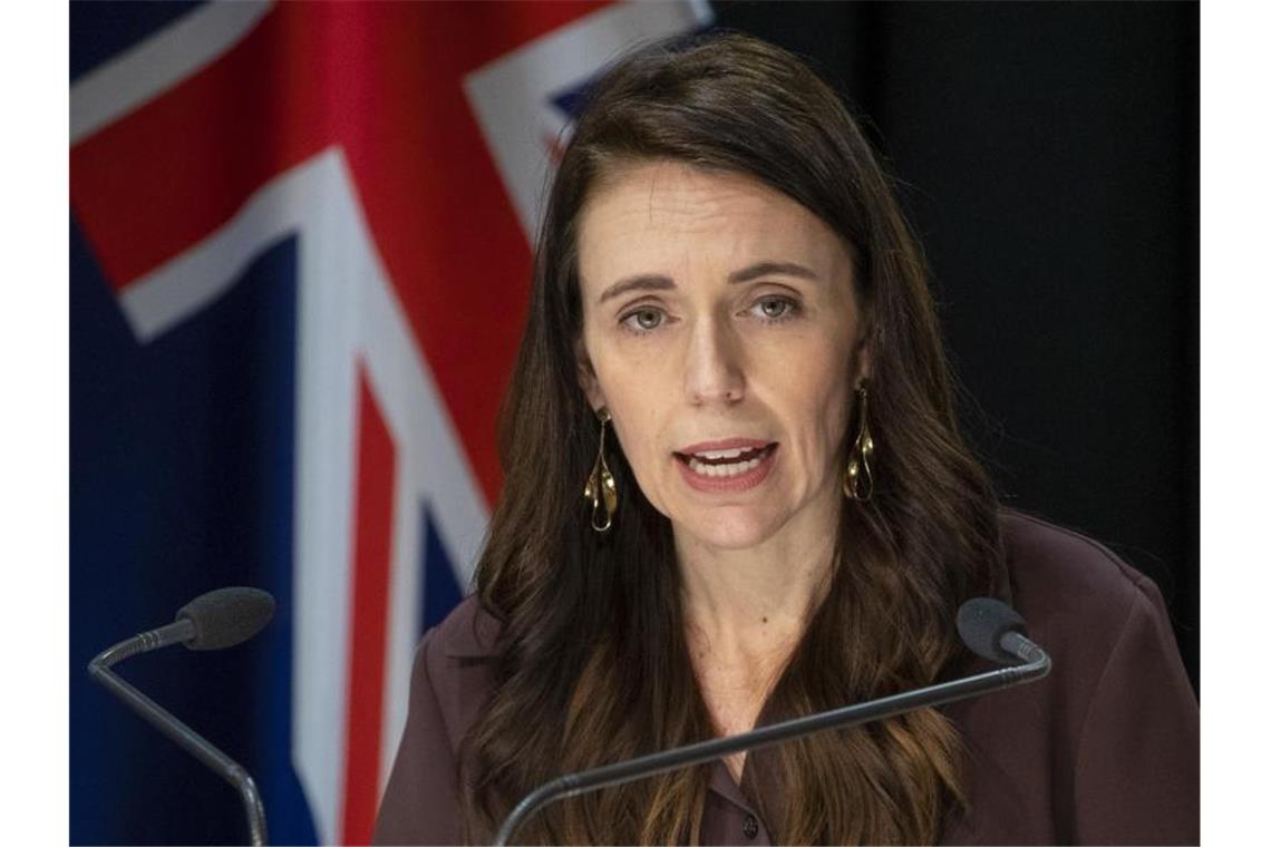 Neuseelands Premierministerin Jacinda Ardern lobt Merkels Qualitäten als Führungsperson. Foto: Mark Mitchell/Pool New Zealand Herald/dpa