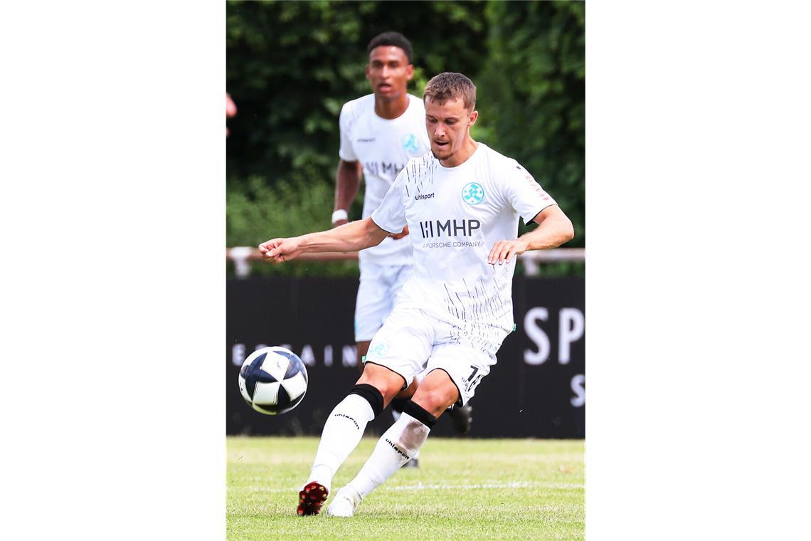 Neuzugang, aber nicht mehr wegzudenken aus dem Kickers-Spiel: Maximilian Zaiser