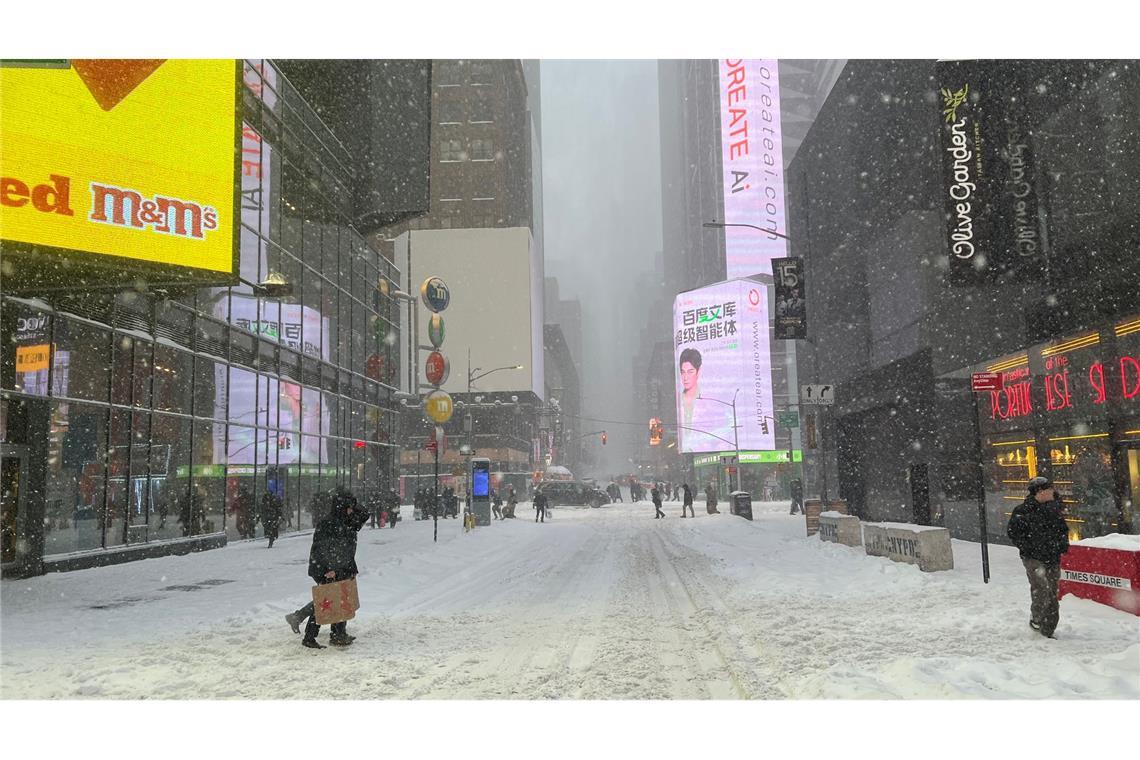 New York City mal ganz intim: So viel Platz zum Flanieren gibt es selten.