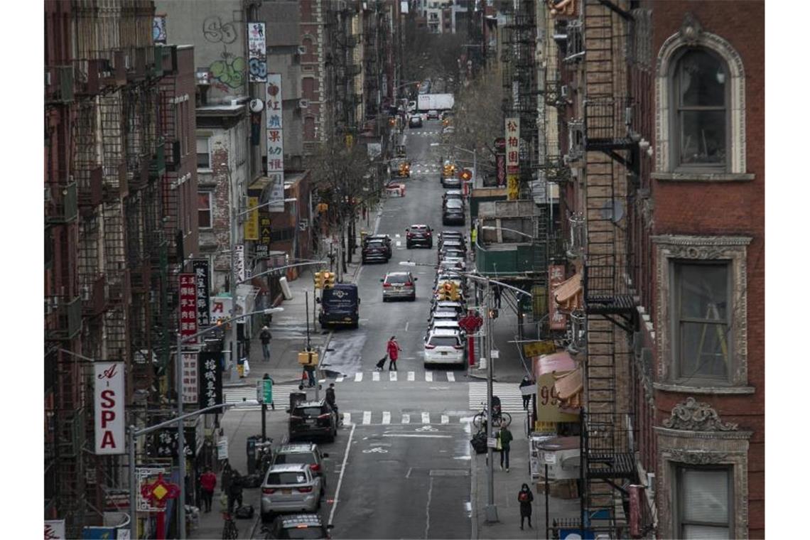 New York ist mit offiziell knapp neun Millionen Einwohnern die größte Stadt der Vereinigten Staaten von Amerika und eines der globalen wirtschaftlichen und kulturellen Zentren. Foto: Wong Maye-E/AP/dpa