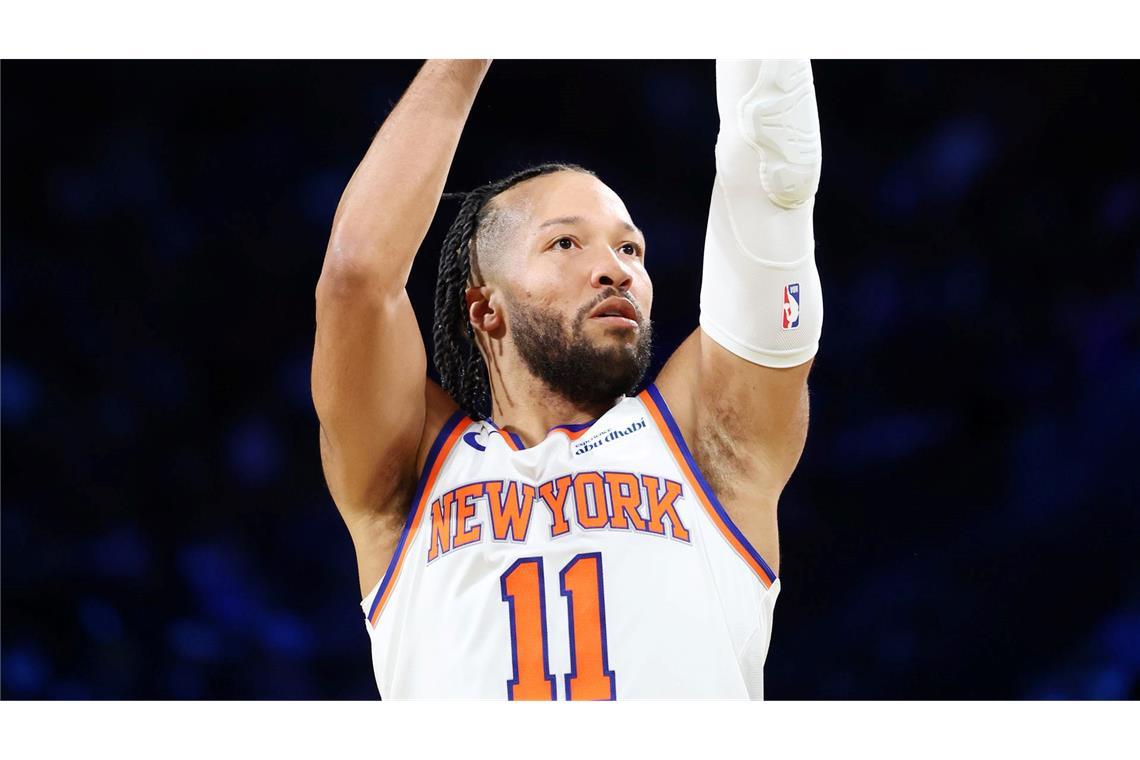 New Yorks Jalen Brunson war mit 40 Punkten der Topscorer in Las Vegas.