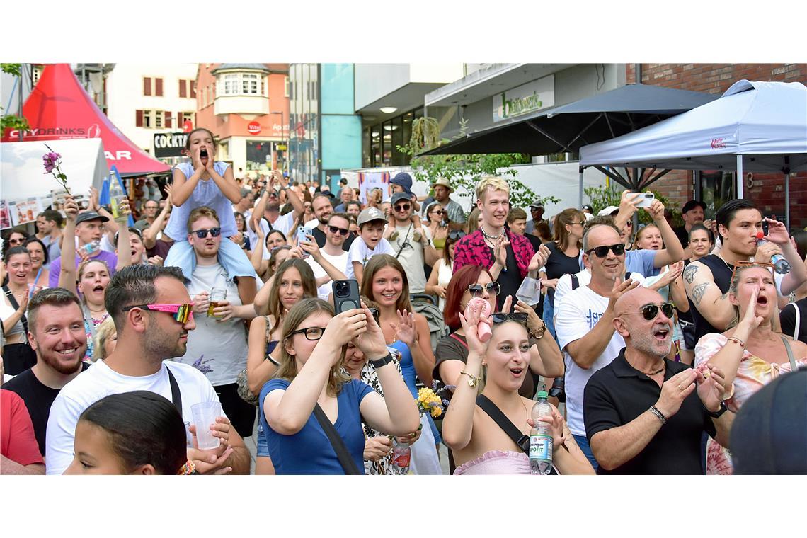Newcomer Contest am Straßenfestsonntag.