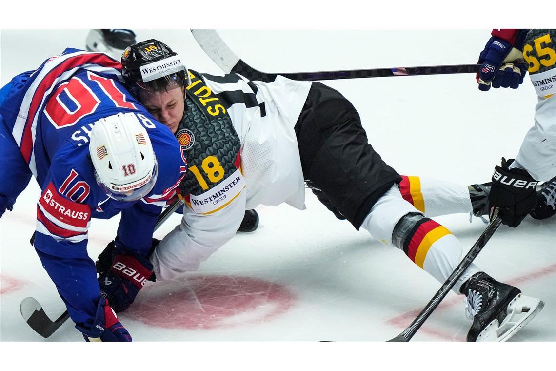 Fataler Dämpfer vor Olympia: Junge NHL-Stars ohne WM-Impuls NHL-Star Tim Stützle blieb bei der Eishockey-WM ohne Tor.